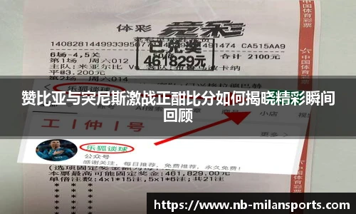 赞比亚与突尼斯激战正酣比分如何揭晓精彩瞬间回顾